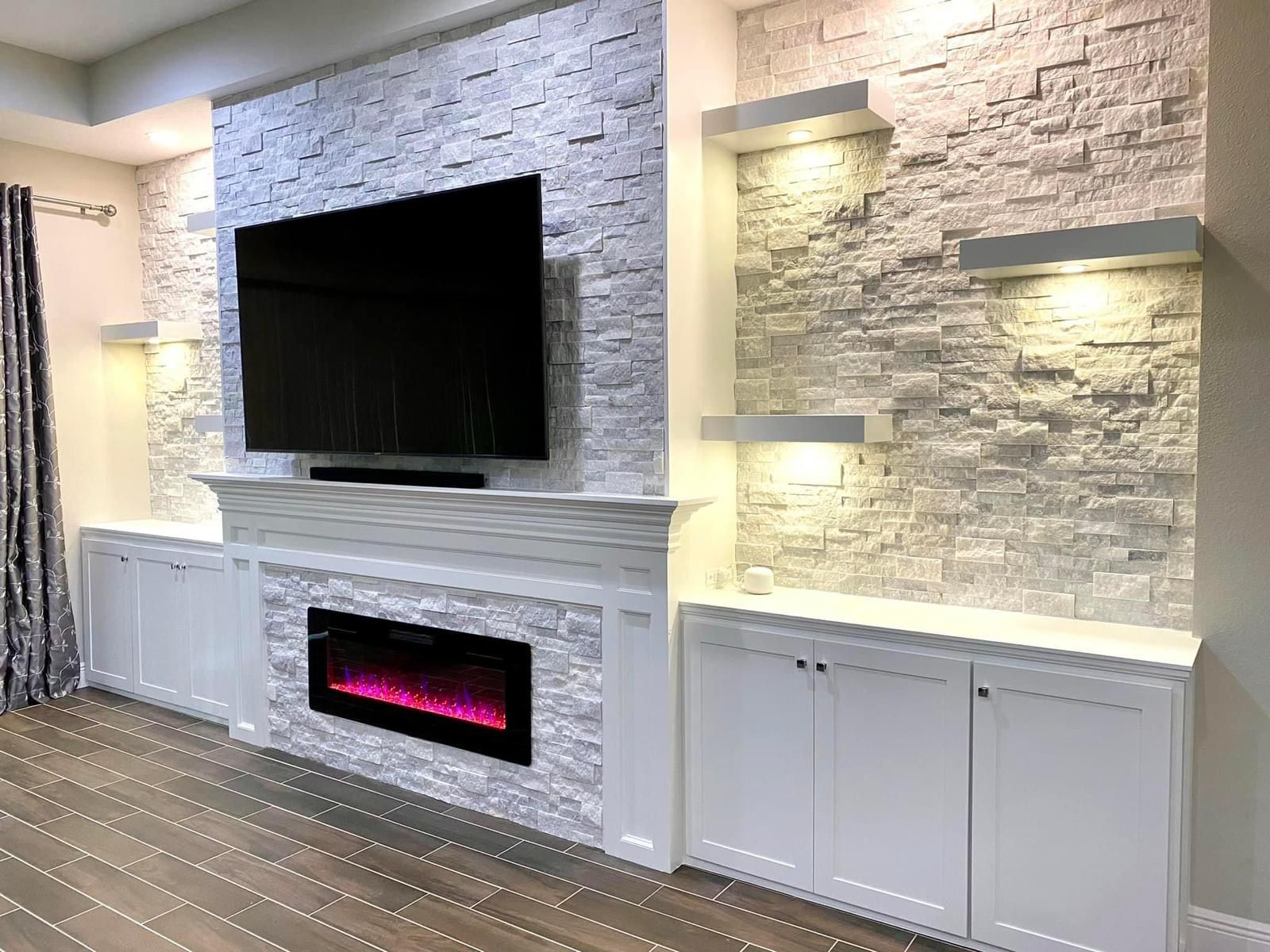 MuGa Remodeling — Fireplace & Accent Walls